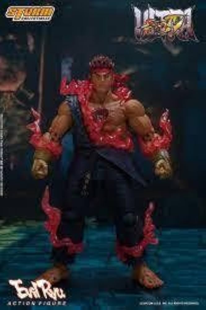 ストリートファイター 殺意リュウ フィギュア Amazon.co.jp: Storm Collectibles ストリートファイター 殺意